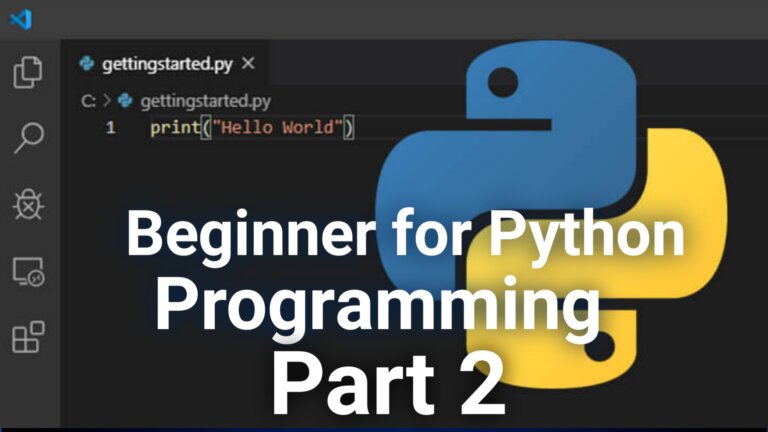 Beginner Python Programming with examples